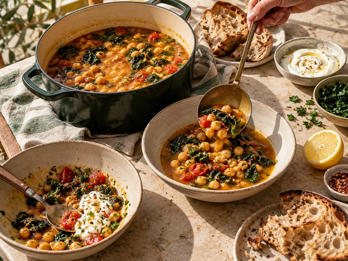 Chickpeas in Golden Broth — The Good Gut