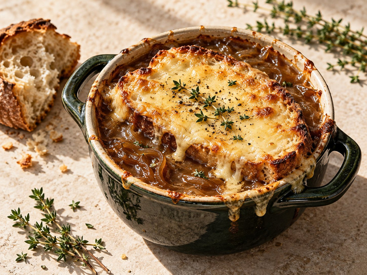 Bubbling Golden French Onion Soup